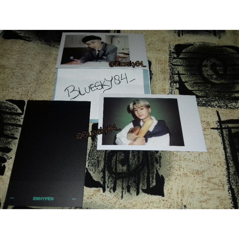Official polaroid enhypen jay sunghoon heeseung