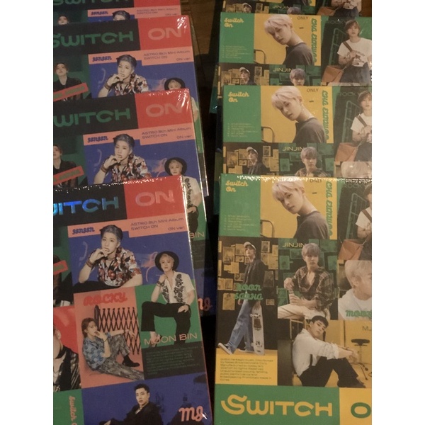 [READY STOCK] ASTRO - SWITCH ON SEALED + Poster (with tube)