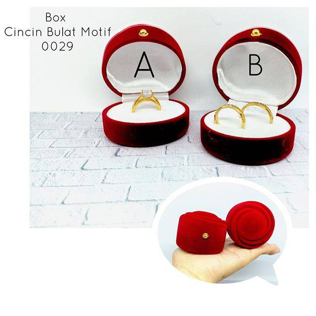 

Kotak 1 CC& 2 CC ISTIQLAL Bludru Merah
