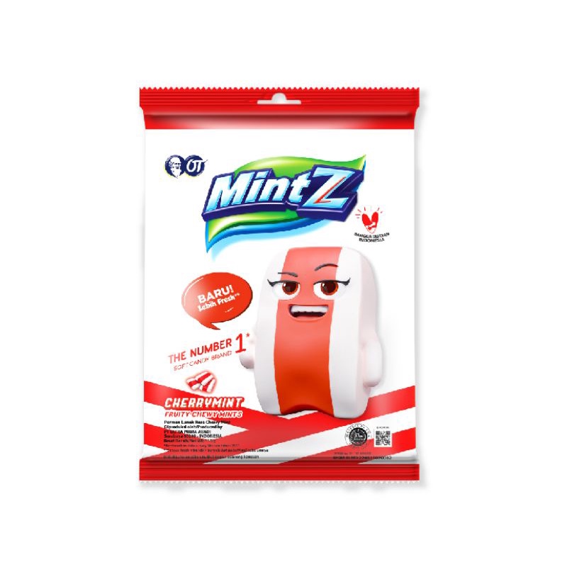 

Permen Mintz Cherrymint Chewy Mints 115 gram