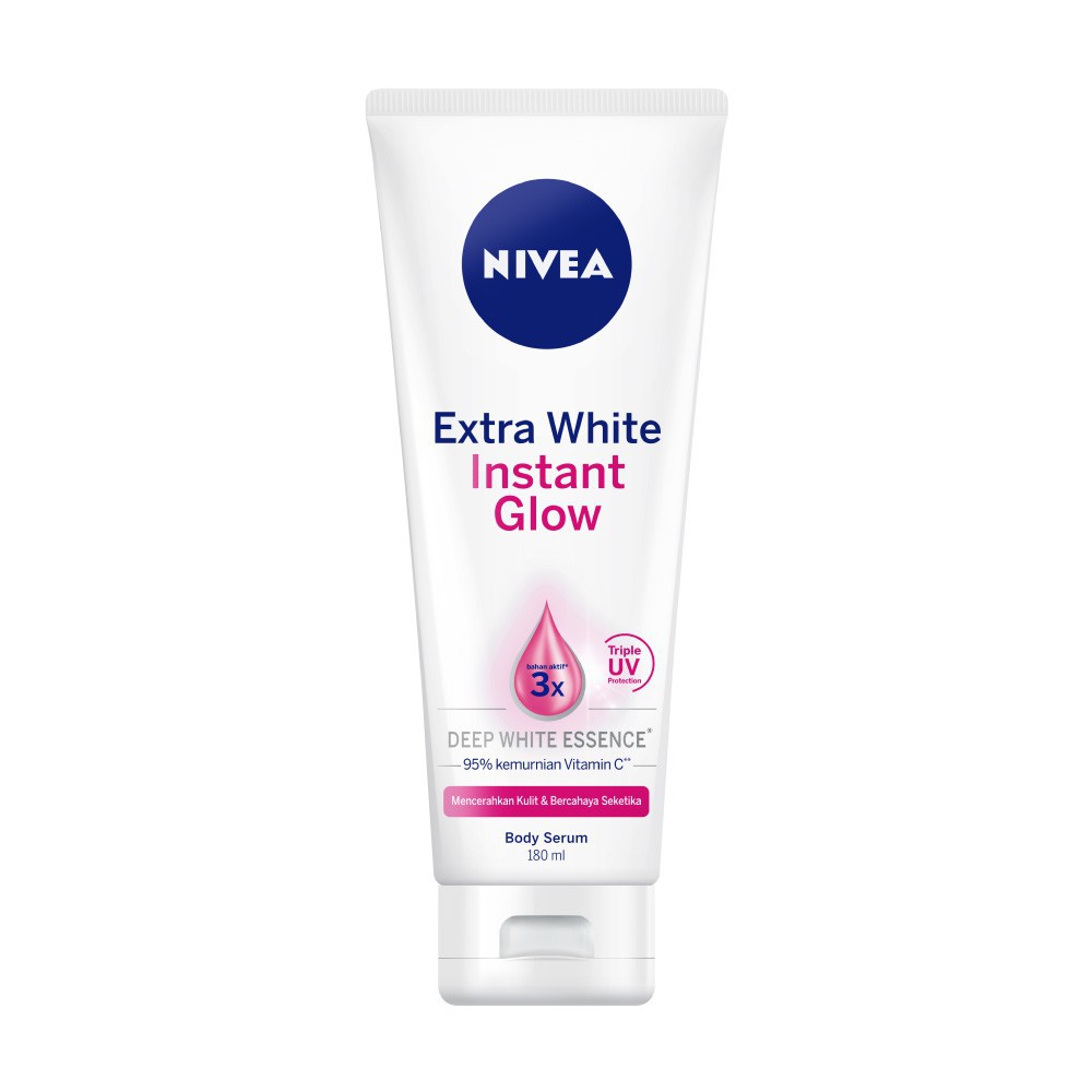 Nivea Extra White Body Serum Instant Glow 180 Ml Indonesia
