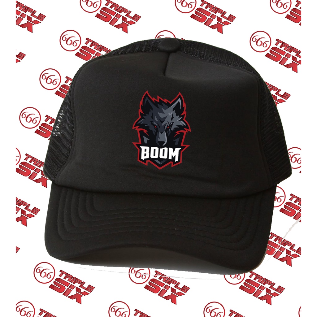 Topi Trucker Esports Boom New Logo
