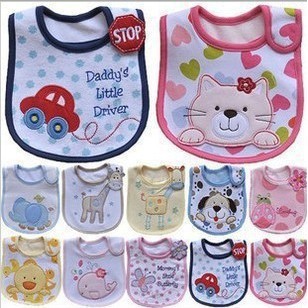 Celemek Makan dengan  Bahan Katun Tahan Air  dan Gambar 