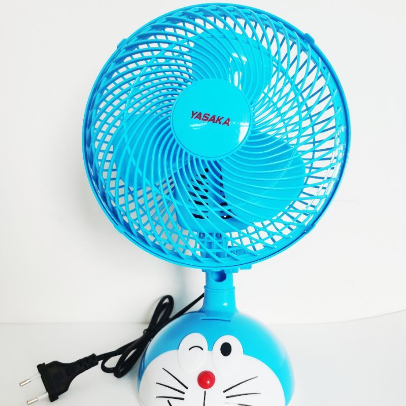 kipas angin duduk/desk fan yasaka 8in 2in1 doraemon/kumbang