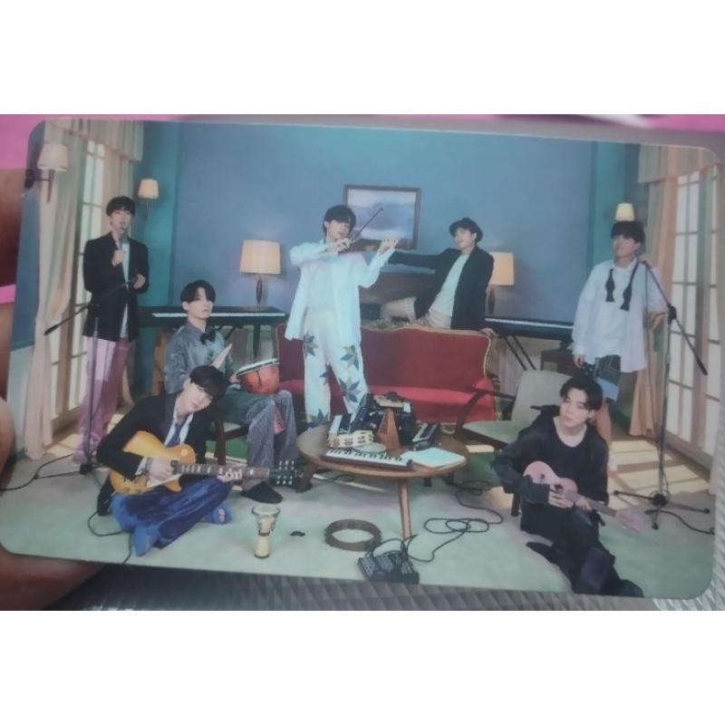 OFFICIAL BTS PHOTOCARD (PC) OT 7 GROUP BE ESSENTIAL EDITION (BE ESS)