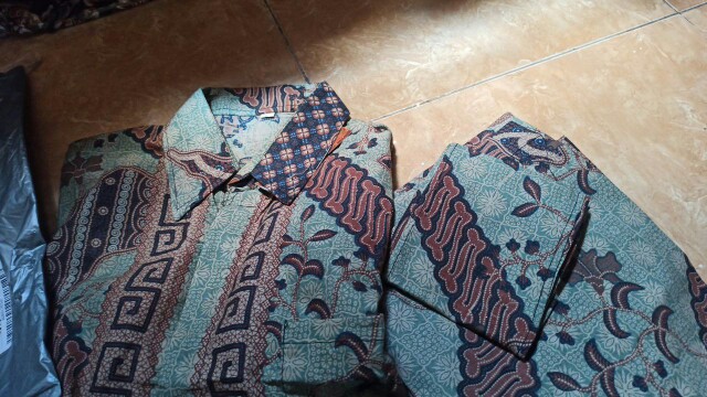 Maura Couple - Sania Ruffle Batik Couple Ori Ndoro Jowi Dnt 2021