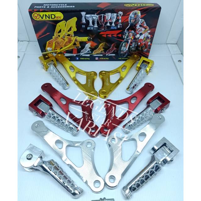 Footstep belakang vnd Kawasaki ninja 150 rr new