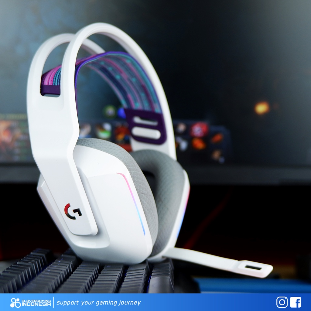 Logitech G733 Lightspeed RGB - Wireless Gaming Headset