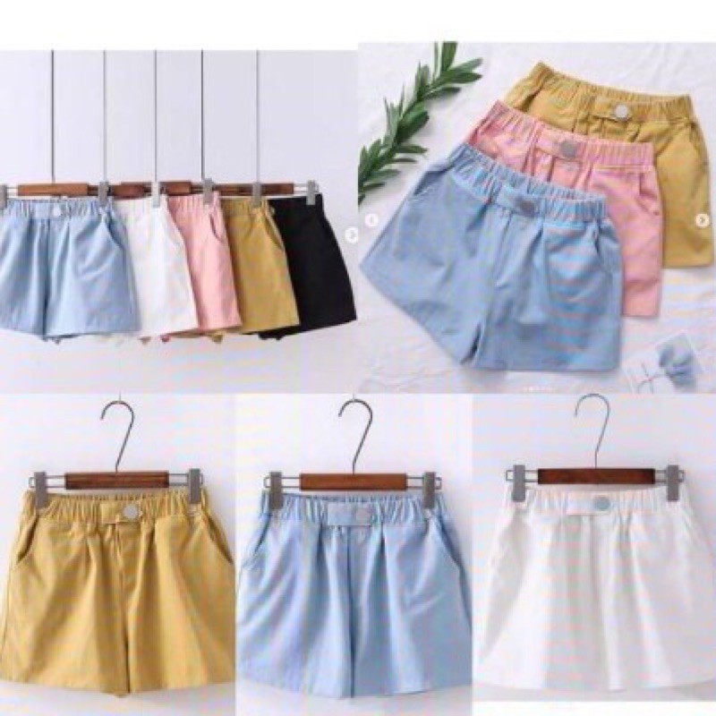 Bichon Pants - celana pendek bichon - bahan crepe