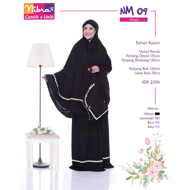 MUKENA DEWASA NM 09 BY NIBRAS ORI