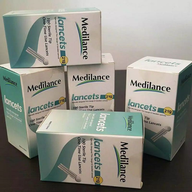 Jual Lancet Medilance / Medi 21G Lanset Medi Lancet Bekam Medilance 21g