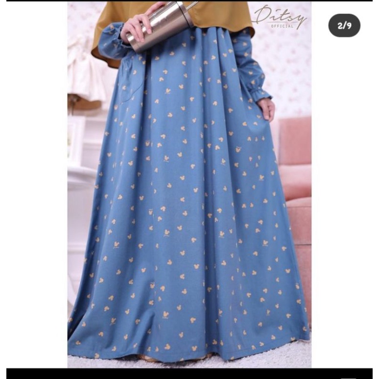 Ditsy Juli Mickey Denim Size M