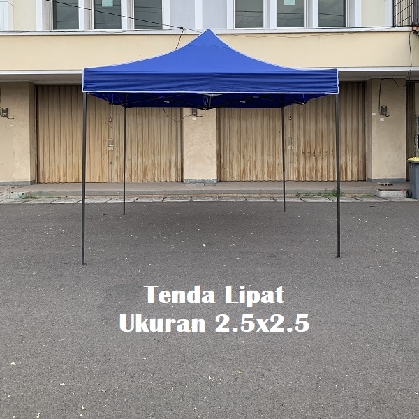 Tenda Lipat 2.5x2.5 Dengan Ketebalan Besi 0.6 MM  / Tenda Matic / Folding Tent