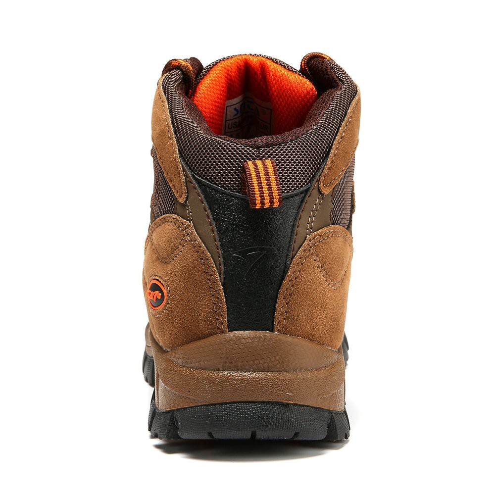 Sepatu Gunung SNTA 486 Brown Orange - Sepatu Outdoor Pria