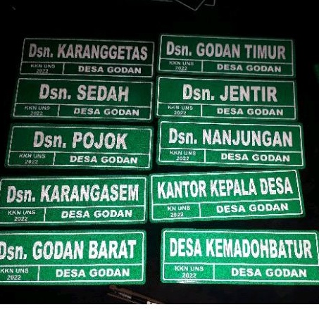 Plang NAMA JALAN Custom