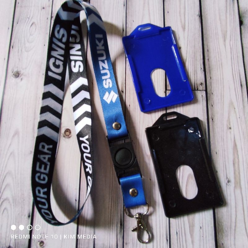 

SUZUKI LANYARD ID CARD - TALI ID SUZUKI-PRINTING FULL-READY STOK