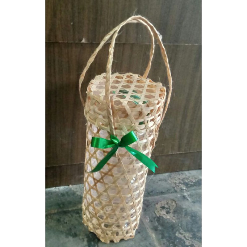 Anyaman Bambu D11 T22 Tas Toples Jar
