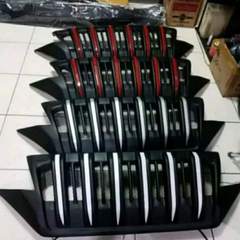 grill mobil all new rush 2018-2019