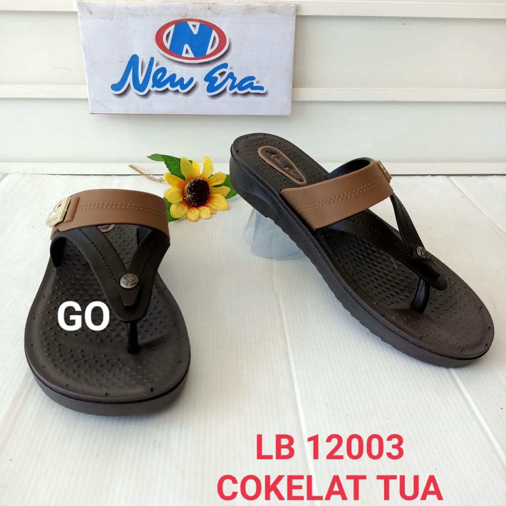 gos SANDAL JAPIT KARET NEW ERA LB 12003/37-40