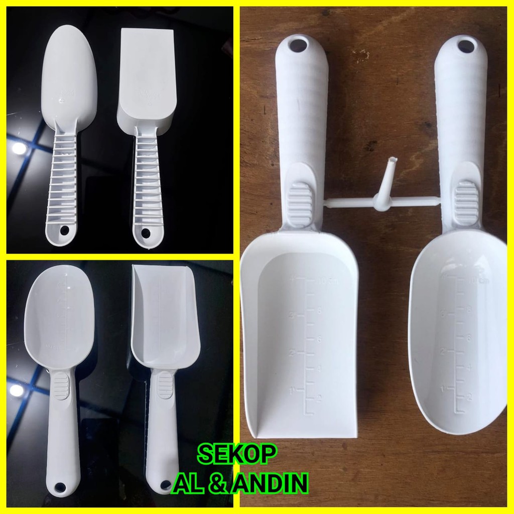 2PCS SEKOP ALADIN SEKOP AL &amp; ANDIN SEKOP PLASTIK PASANGAN Sekop Pasir Mini Bkn Sekop Plastik Nkt