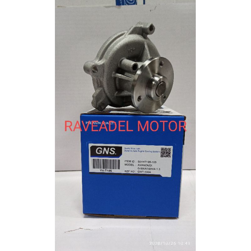 WATER PUMP GNS AVANZA/DI G-MAX/XENIA 1300cc 2004-2014