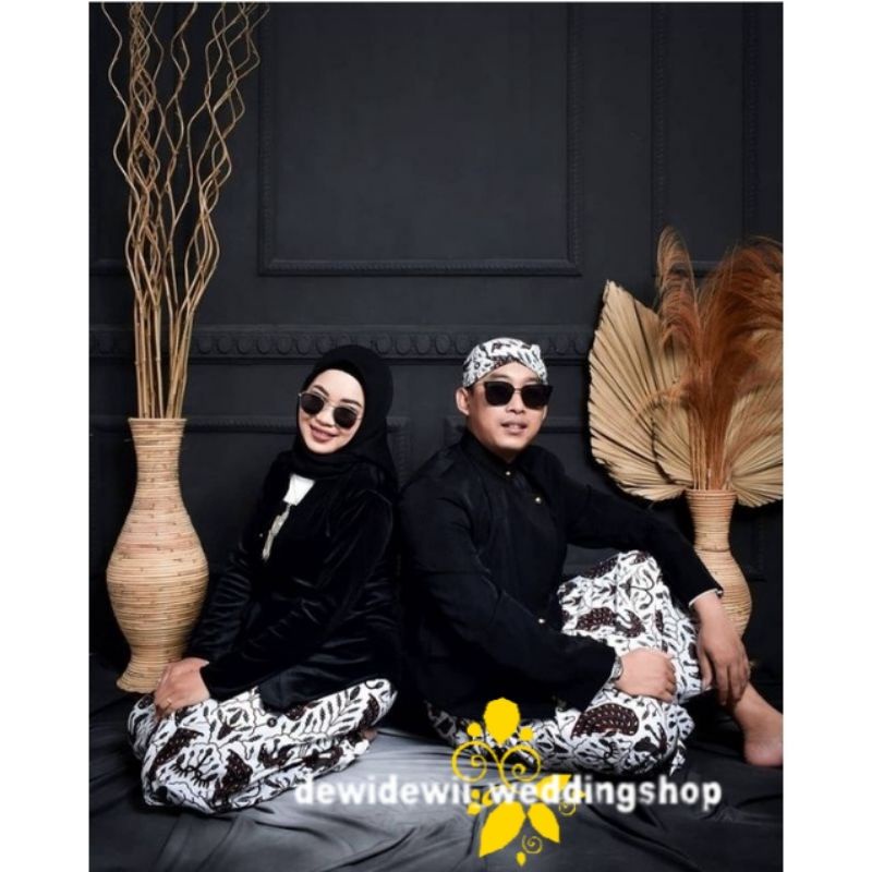 Baju Prewedding / Baju Adat Jawa - Solo, Motif Sido Asih Cilik