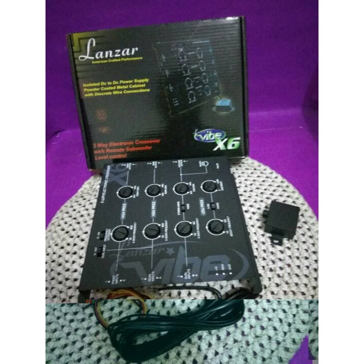 Produk TOP  Crosover aktiv lanzar vibe aktif X6 DF02