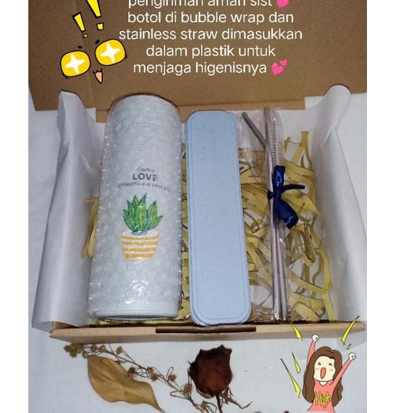 

DISKON BRANDS FESTIVAL Kado cewek untuk Ulang Tahun, Wisuda, farewell Botol minum economis 