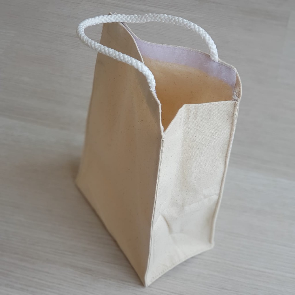 Gadiel Tas Bekal Packaging Hampers Kanvas Bisa Print Bordir