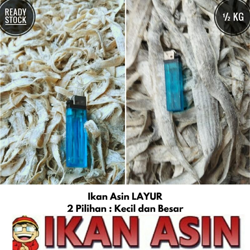 

Ikan Asin LAYUR 500 gr