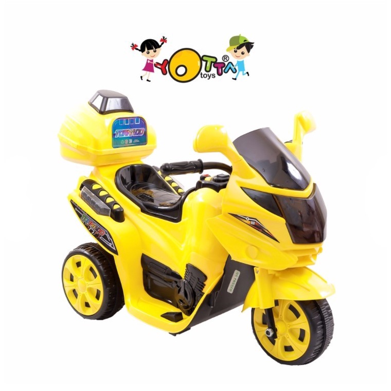 JNE MOTOR AKI ANAK YOTTA TORNADO PROMO-TORNADO - Kuning