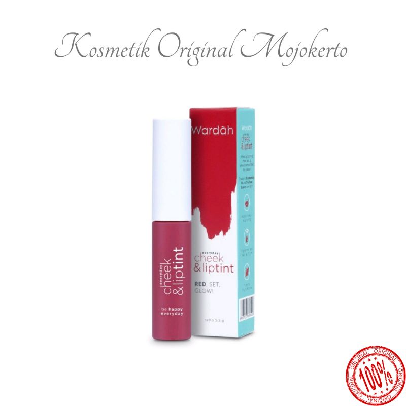 Wardah Lip Tint | Wardah Everyday Cheek & Lip Tint