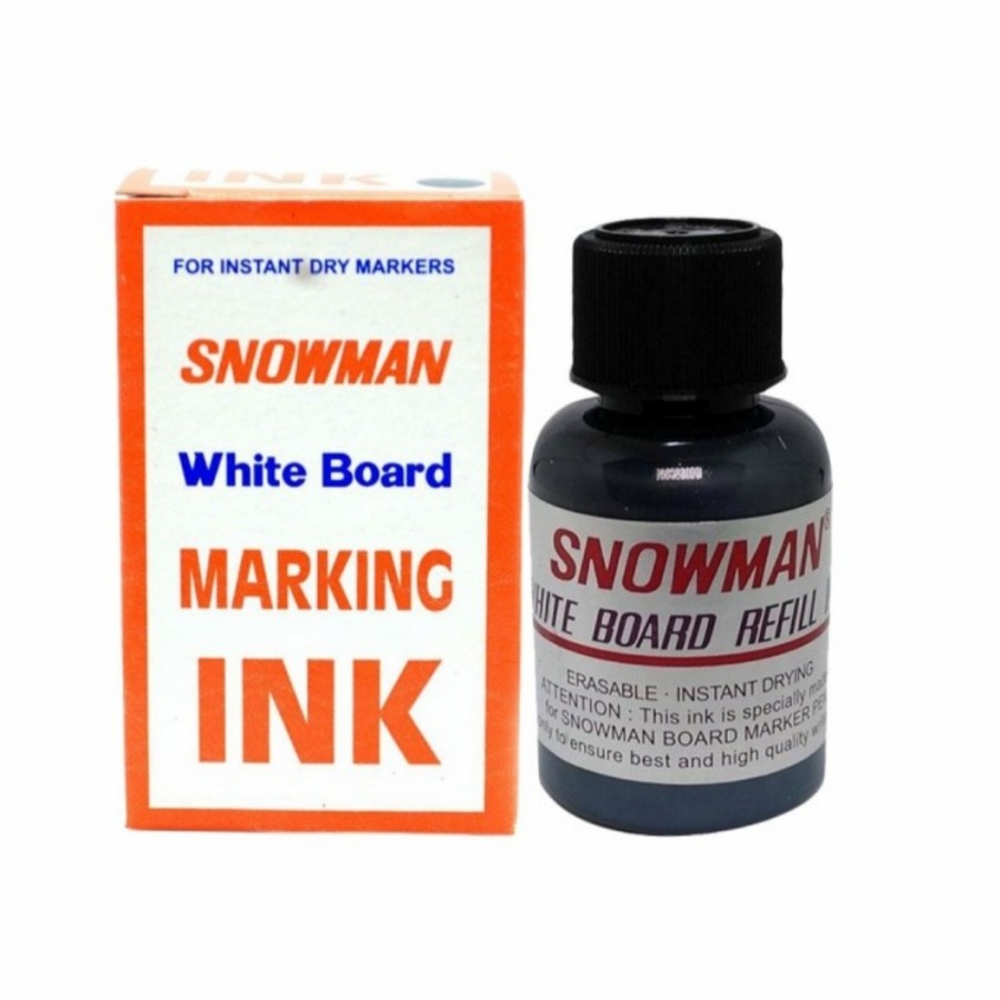 

Refill Tinta Spidol Boardmarker / Whiteboard SNOWMAN BG-12