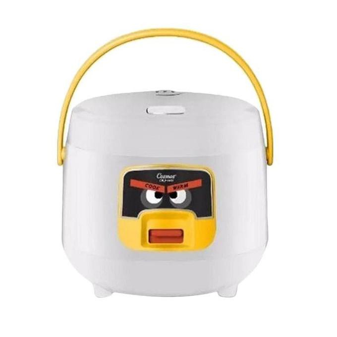 Cosmos Rice Cooker Mini Cosmos Harmond Crj 6601 - 0.8 Ltr - Putih - Putih - Promo 