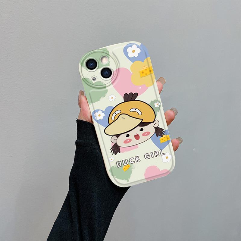 Soft Case Silikon Motif Happy Girl Cover Iphone 12x13pro Max