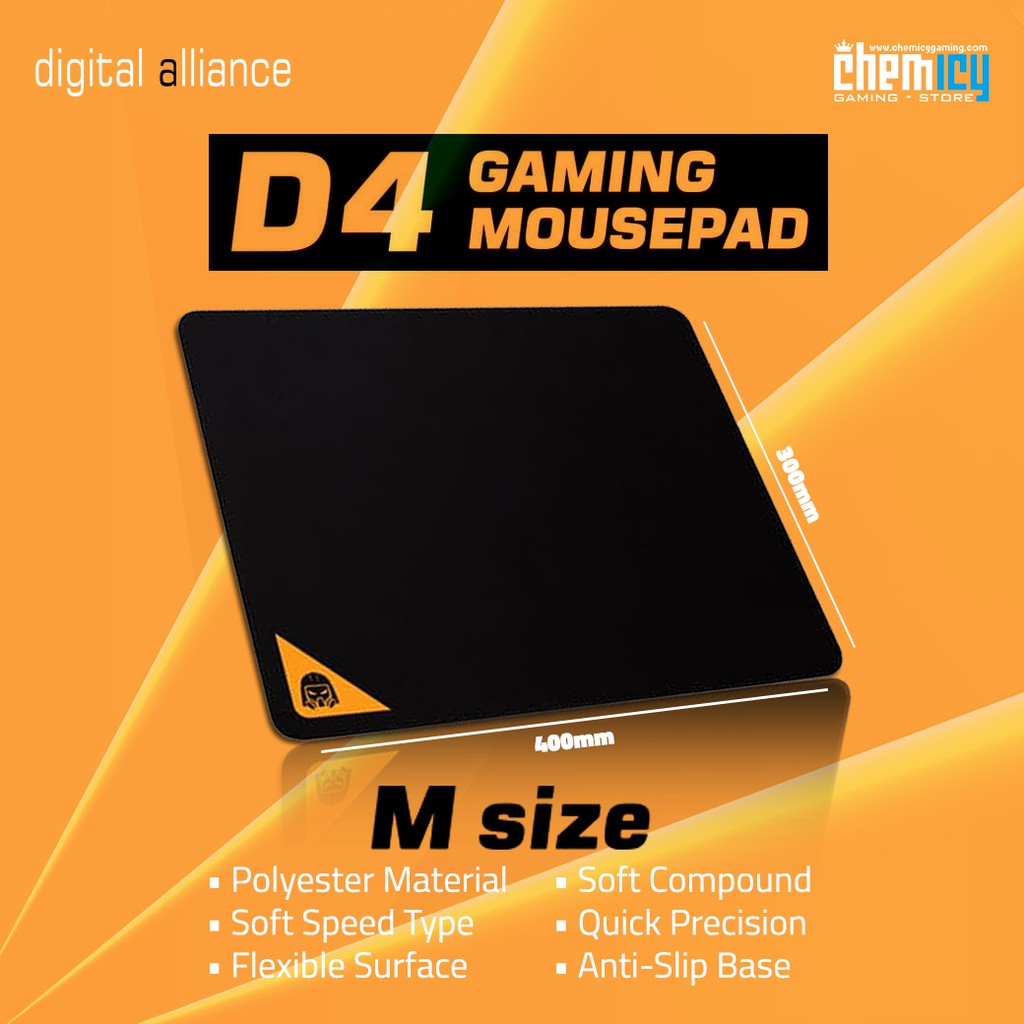 Digital Alliance D4 Gaming Mousepad Medium