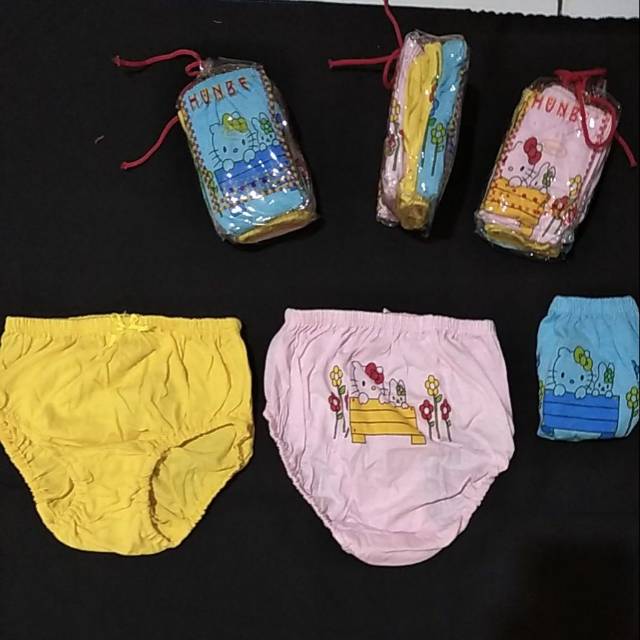 3pc Cel dalam anak cewe 5 - 8y