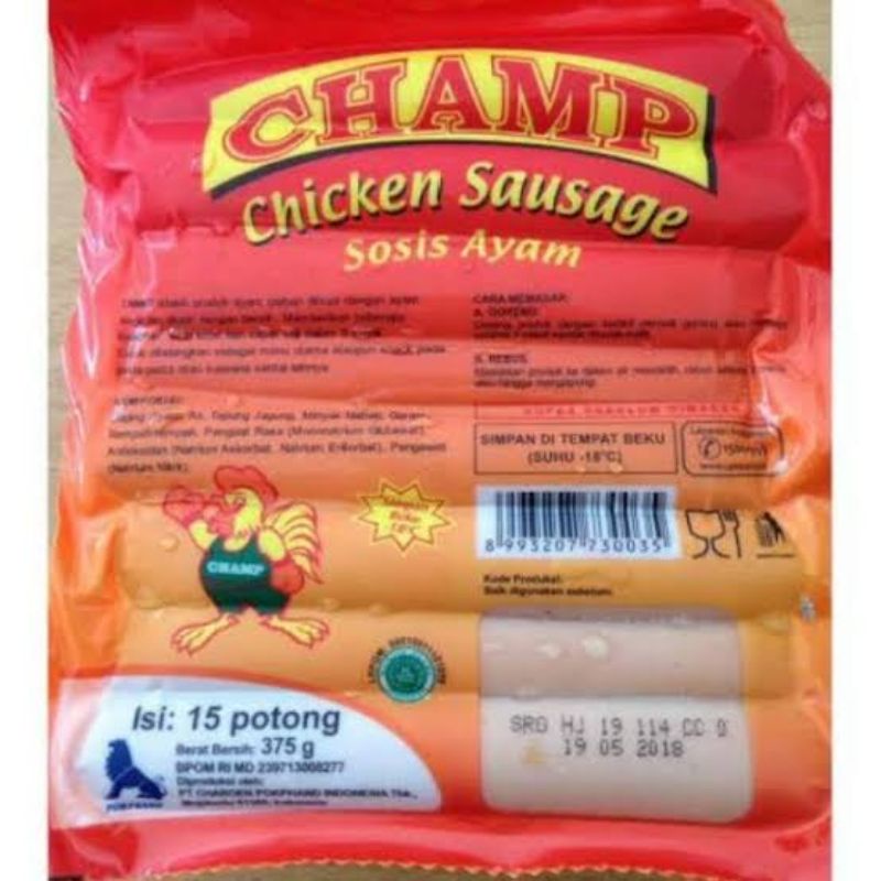

sosis champ 375gr