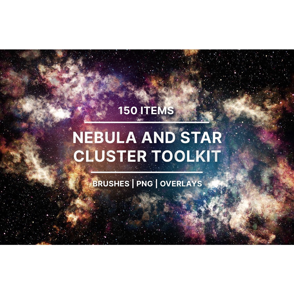 Procreate Brush - Nebula Star Clusters Brushes