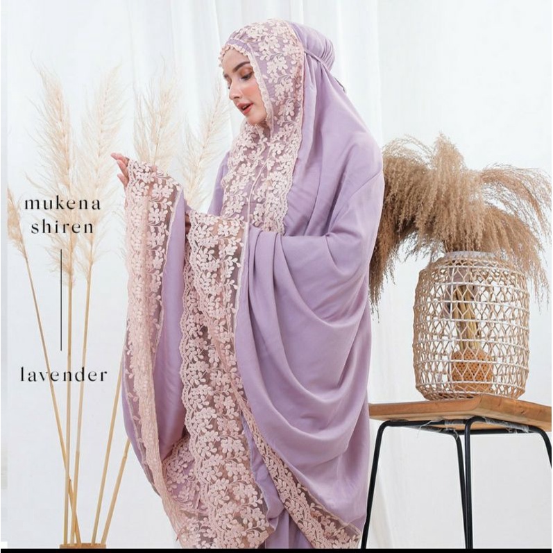 mukena shireen dewasa jumbo free tas