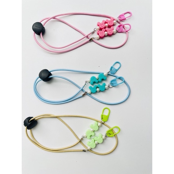 Mickey mouse - Strap Masker 2in1 Konektor Headloop Tali Masker Kalung Masker Aksesoris Masker