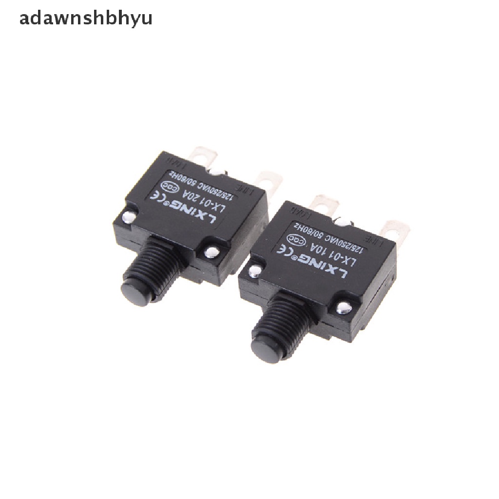 Adawnshbhyu 1pc thermal switch Pemutus Arus overload Pelindung overload Saklar