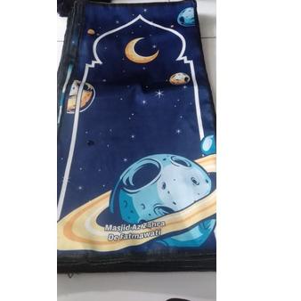 Jangan Ketinggalan order..  Sajadah Travel Anak UMMIKU / Sajadah Lipat Motif Anak Anak / Sajadah Tra