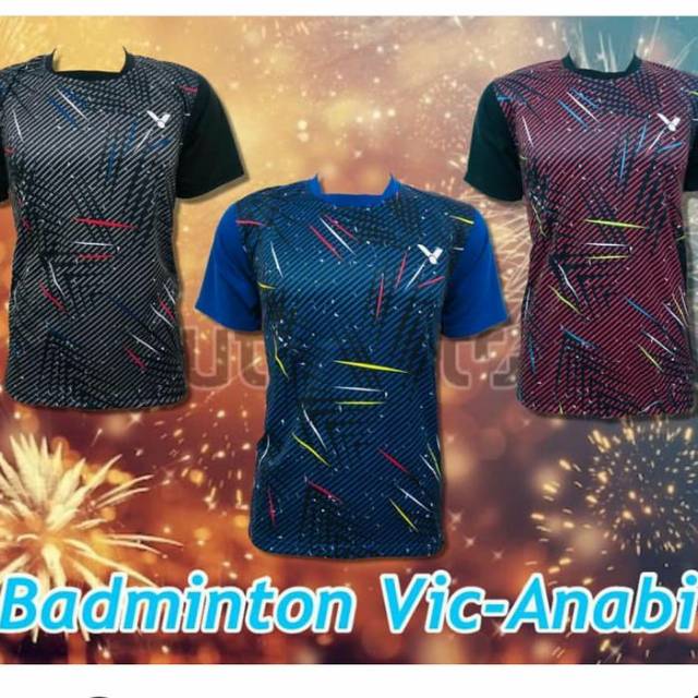 Vic-anabi/Victor/kaos/badminton/bulutangkis/lokal/baju