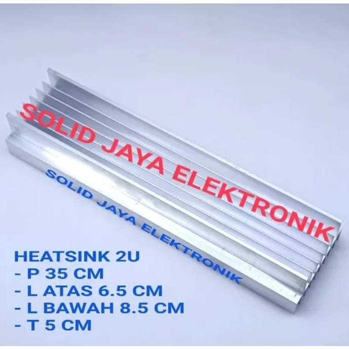 promo PENDINGIN HEATSINK 2U 35CM MODEL YIROSHI JBL SOCL MK HEATSRINK 2 U 35 CM TEBAL POWER BUILT UP 