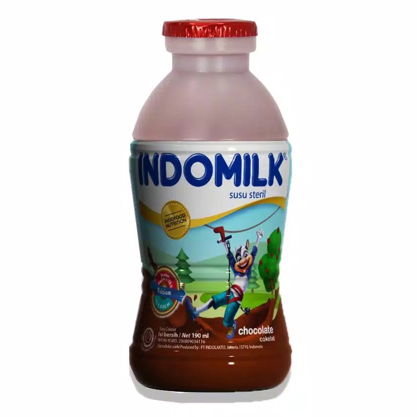 

Indomilk Susu Steril Rasa Cokelat 190 ml - Botol