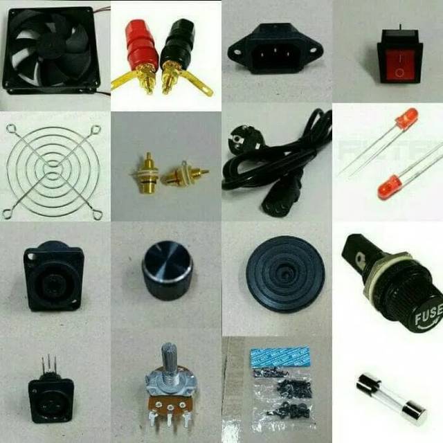 Aksesoris Box power amplifier bell M-919 Fan DC