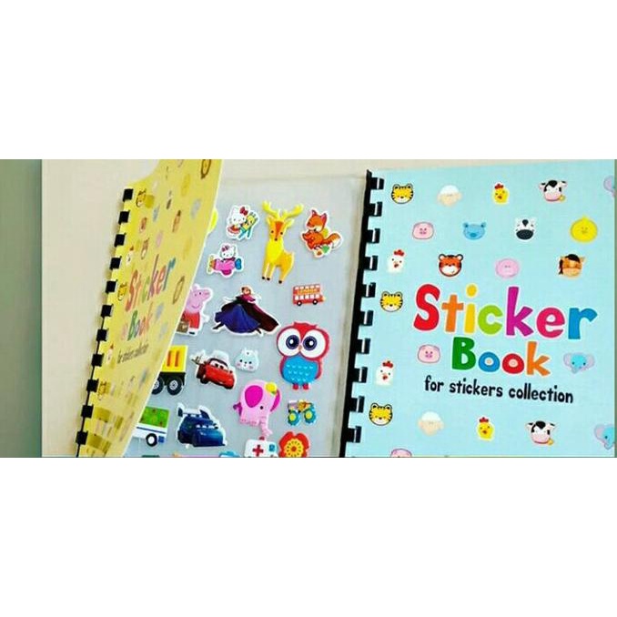 

Buku/ Album Koleksi Sticker 52 halaman