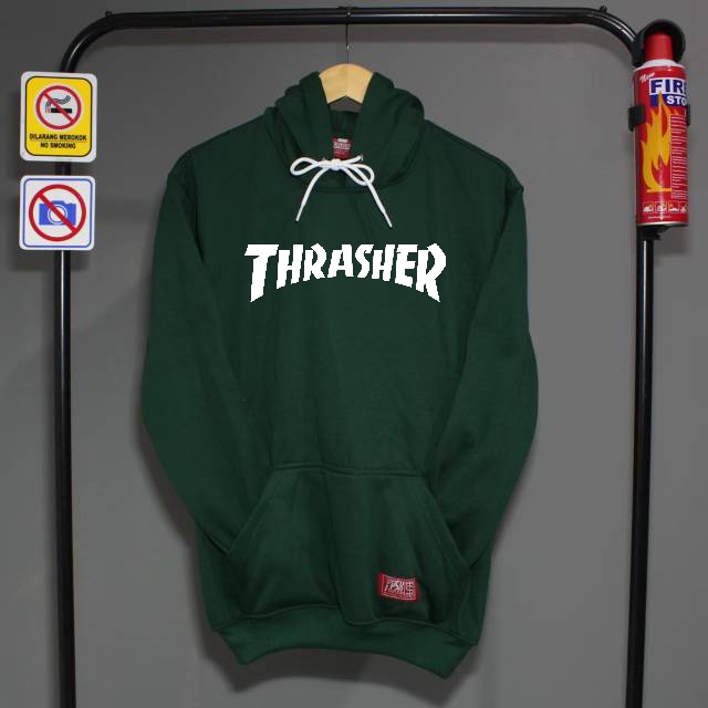 COD TERLARIS HOODIE SABLON THRASHER PREMIUM / PRIA &amp; WANITA / Sweater / Switer / Hoodie Kekinian / Hoodie Hits / Switer Pria/Hoodie Polos/ SIZE S M L XL XXL 2XL XXXL 3XL Termurah Murah Ukuran Big Size Jumbo