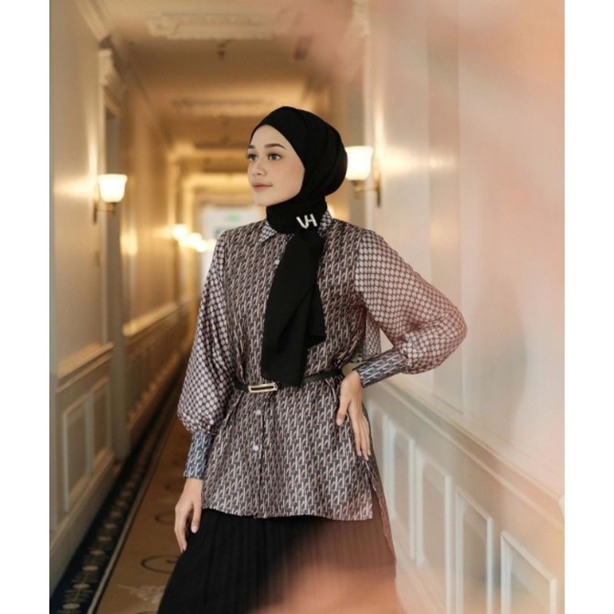 Mono Shirt Oscar Vanilla Hijab Size S